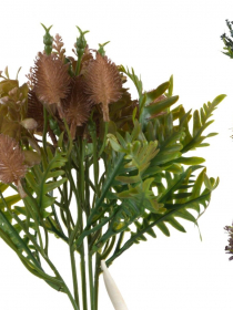 Umelá kytica / trs bodliak x 5 A7394 