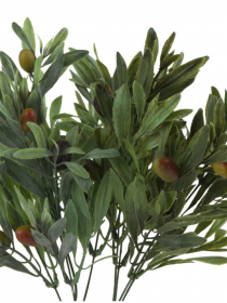 Umelá kytica / trs oliva x 4 CV32472 