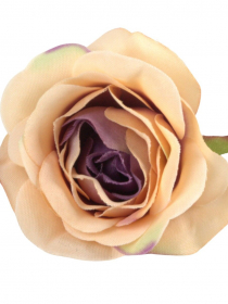 Umelé hlavy kvetov - vencovka ruža mini oranžovo fialová A7373-9 