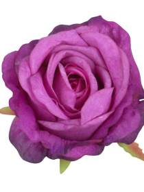 Umelé hlavy kvetov - vencovka ruža PURPLE A7360-7