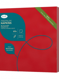 Servítky BIO DSF 200898 Red 40x40cm