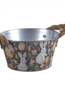 Plechový obal / dekoračné vedierko 188800