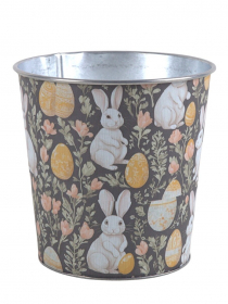 Plechový obal / dekoračné vedierko 188810 