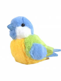 Dekorácia plyšový vtáčik WIPL-263-00491-24