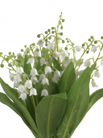 Umelá kytička konvalinka x5 5041