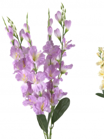 Umelá kytica gladiol x 5 CV31140- MIX