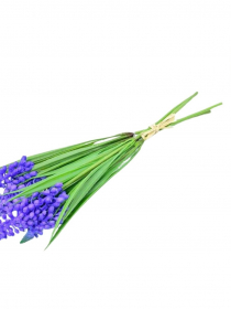 Umelá kytička modrica (Muscari) x 4 CV32904 - MIX