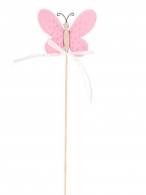 Dekorácia zápich - motýľ ZH44C1.12-38 CENA ZA KS 