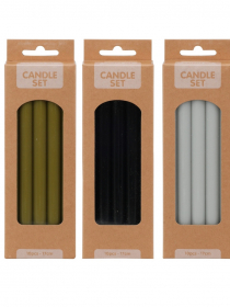 930086 Sviečka kónická 17cm (1bal.) S37700110