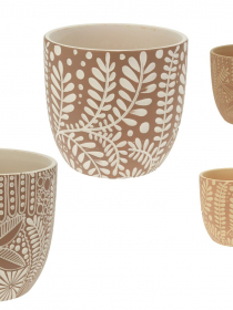 412933 Keramický obal / kvetináč- mix 066900310