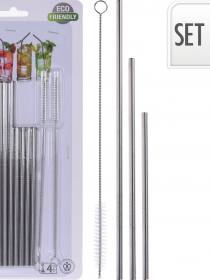 591631 Kovová slamka s kefkou (1bal.) CY5654550