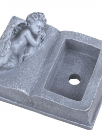 Smútočný obal - kniha s anjelom A7946 