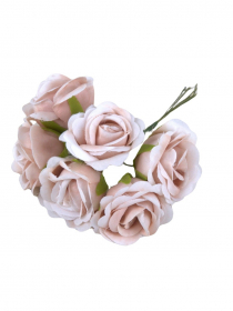 Umelé ružičky na drôtiku ( bal.4zv.) ZOR041