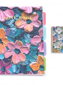 Zápisník NOTE BOOKE - Flower mix A9189 