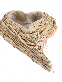 Prútené predĺžené srdce obal FD045 