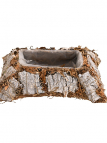 Obal hranatý s kôrou FD038