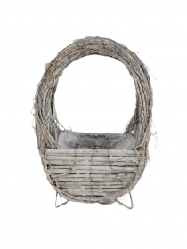 Prírodný košík s fóliou CL0114-1