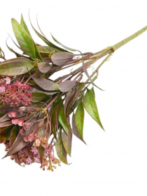 Umelá kytica zeleň s bobuľami x 7 CV28029-MIX 