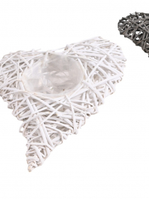 Obal prútený srdce ZD13716A,B 