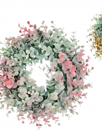 Umelý veniec eukalyptus 20cm CV36566-1,2 