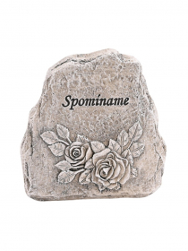 Smútočná dekorácia kameň " Spomíname " OU038
