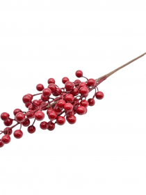 Umelý konár červené bobule CV24211