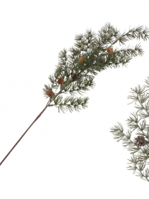 Umelý konár čačina so šiškami 90 cm CV36317