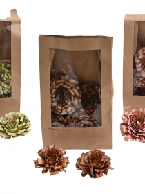 Dekoračná sušina – sušená ruža 8 cm (1bal.) 11697-MIX