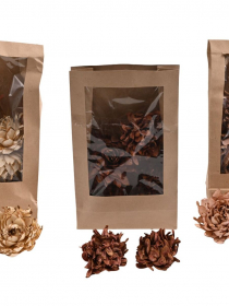 Dekoračná sušina – sušená chryzantéma 7 cm (1bal.) 11653-MIX