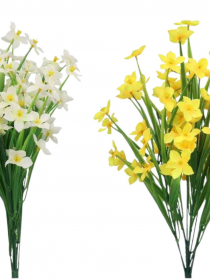  Umelá kytička narcis x 11 CV38397-MIX