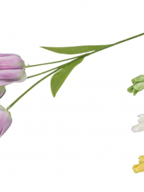 Umelý konár tulipán x 3 CV38611-MIX