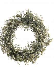 Veniec gypso 40 cm zeleno-krémový SIO026 