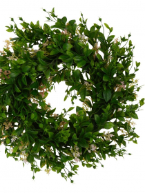 Umelý veniec s ružovými doplnkom 25 cm KWI-352-03731-25 