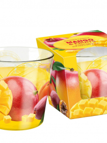 Vonná sviečka v skle Mango & Fruits Home 115gr/30hod.