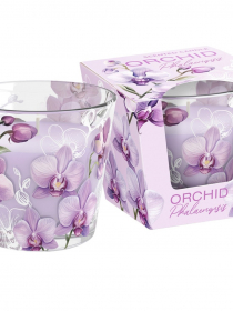 Vonná sviečka v skle Orchid Purple, White 115gr/30hod.