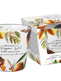 Vonná sviečka v skle Argan Oil 115gr/30hod.