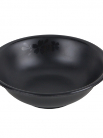 Plastová miska / tanierik BLACK 17 cm x 17 cm A9441 