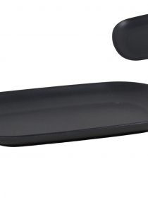 Plastový podnos / tácka BLACK A9442