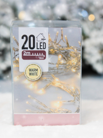 280852 TB Vianočné LED svetlá 2m+30cm 20LED BAT-vnut. AXS000620,120