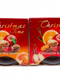 Sv.Sklo Christmas time Sviečka vonava 115gr/30hod.