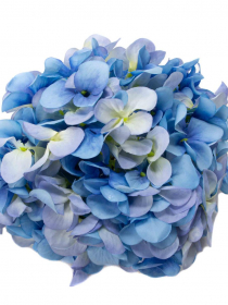 Umelé hlavy kvetov - vencovka modrá HORTENZIA A5440-8