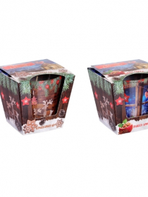 Sv.Sklo Charming Christmas Sviečka vonava 115gr/30hod.