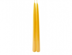 Sviečka kónická 30 cm LAKIER žltá