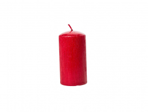 Sviečka valec George 50/100 červená