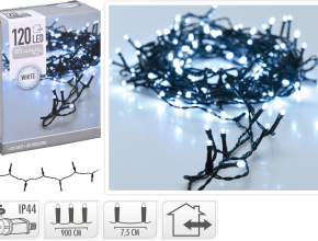 LED svetlá 9+3m 120LED 