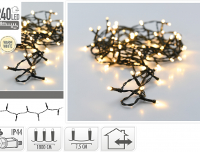 LED svetlá 18+3m 240LED 