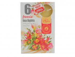 Sviečka čajová aromatická (bal.6) 11gr/4hod Freesia