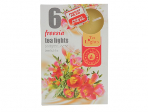 Sviečka čajová aromatická (bal.6) 11gr/4hod Freesia