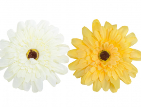 Umelé hlavy kvetov - vencovka GERBERA SATEN