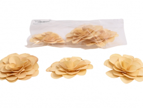 Su.HBP3431BL (1bal.) Su.IND palm deco rose 8cm S/6